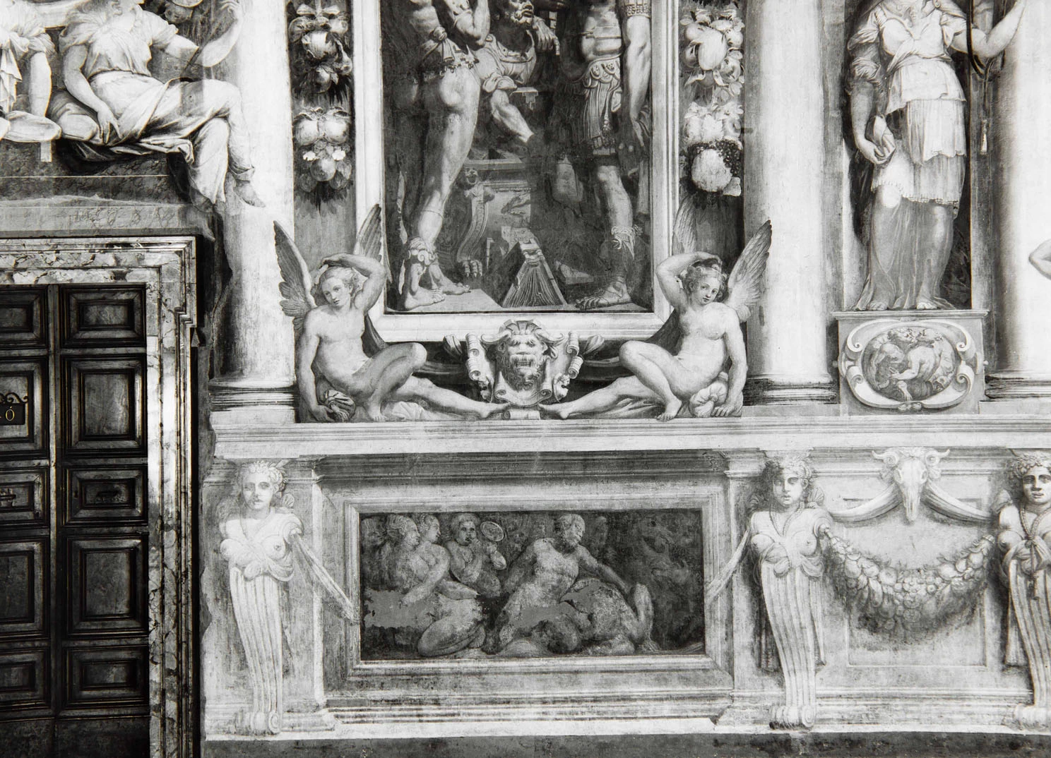Perin del Vaga - 117, Alessandro Magno pone in salvo gli scritti di Omero, Castel Sant'Angelo, Roma 11